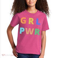 Girl Power Logo Kids T-Shirt