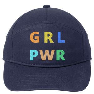 Girl Power Logo 7-Panel Snapback Hat