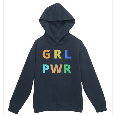 Girl Power Logo Urban Pullover Hoodie