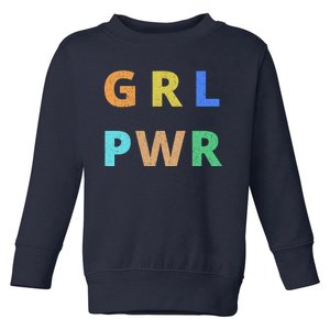 Girl Power Logo Toddler Sweatshirt