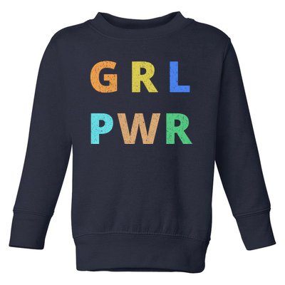 Girl Power Logo Toddler Sweatshirt