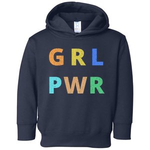 Girl Power Logo Toddler Hoodie