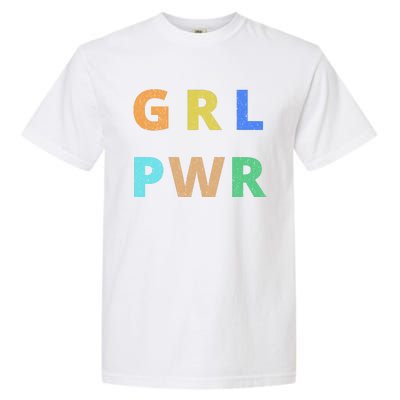 Girl Power Logo Garment-Dyed Heavyweight T-Shirt