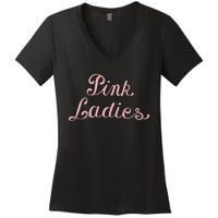 Grease P.I.N.K Ladies Women's V-Neck T-Shirt