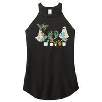 Ghost Plant Lady Halloween Plants Women’s Perfect Tri Rocker Tank