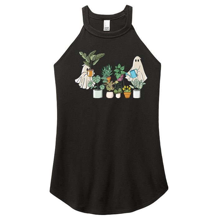 Ghost Plant Lady Halloween Plants Women’s Perfect Tri Rocker Tank