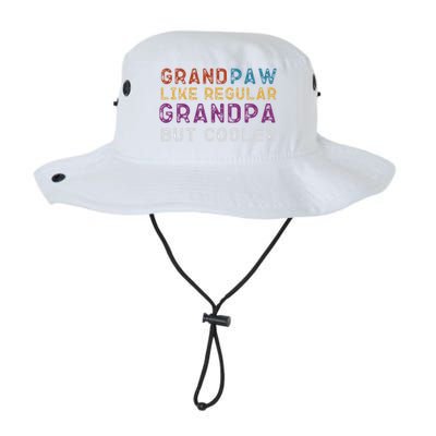 Grand Paw Like A Regular Grandpa But Cooler Cool Gift Father Day Cute Gift Legacy Cool Fit Booney Bucket Hat