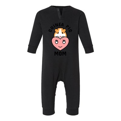 Guinea Pig Mom Infant Fleece One Piece