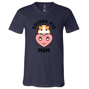 Guinea Pig Mom V-Neck T-Shirt