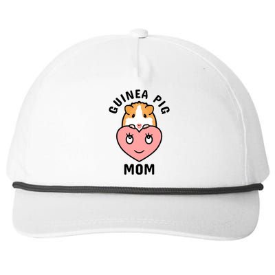 Guinea Pig Mom Snapback Five-Panel Rope Hat