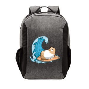 Guinea Pig Mom Dad Funny Piggy Surfing Gift Vector Backpack