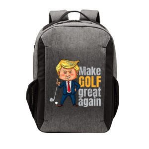 Golfing Protrump Make Golf Great Again Vector Backpack