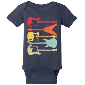 Guitar Player Music Lovers Baby Bodysuit