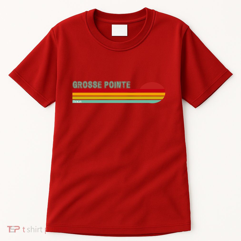 Grosse Pointe Michigan Tall T-Shirt