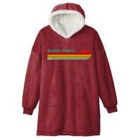 Grosse Pointe Michigan Hooded Wearable Blanket