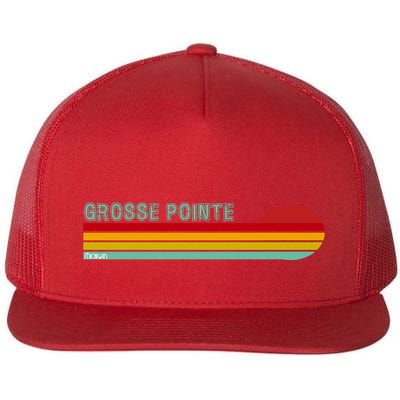 Grosse Pointe Michigan Flatbill Hat
