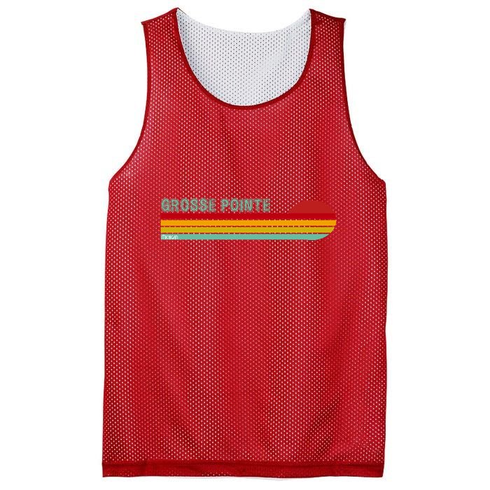 Grosse Pointe Michigan Mesh Reversible Basketball Jersey Tank