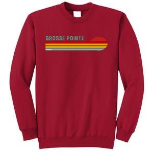 Grosse Pointe Michigan Tall Sweatshirt