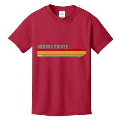 Grosse Pointe Michigan Kids T-Shirt