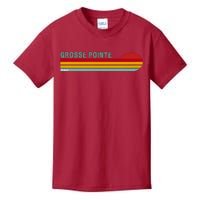 Grosse Pointe Michigan Kids T-Shirt