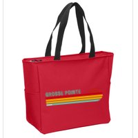 Grosse Pointe Michigan Zip Tote Bag