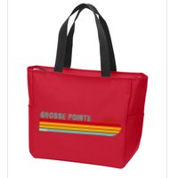 Grosse Pointe Michigan Zip Tote Bag