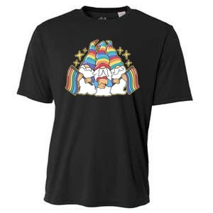 Gnomes Pride Month LGBTQ Cooling Performance Crew T-Shirt