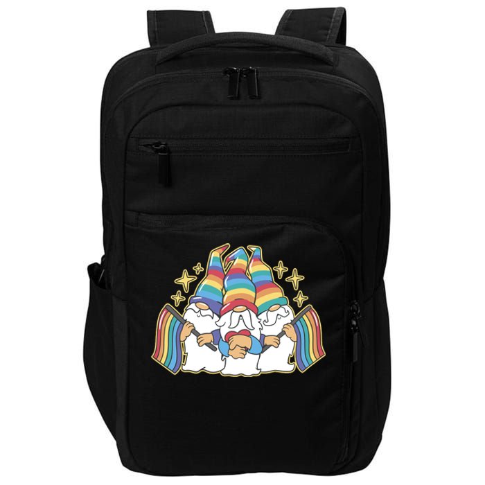 Gnomes Pride Month LGBTQ Impact Tech Backpack