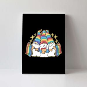 Gnomes Pride Month LGBTQ Canvas