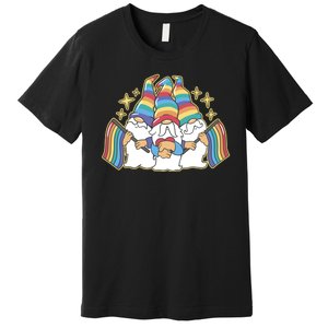 Gnomes Pride Month LGBTQ Premium T-Shirt