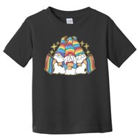 Gnomes Pride Month LGBTQ Toddler T-Shirt