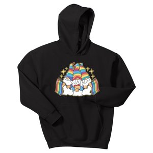 Gnomes Pride Month LGBTQ Kids Hoodie