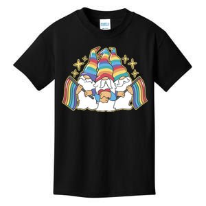 Gnomes Pride Month LGBTQ Kids T-Shirt