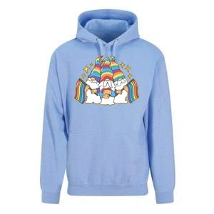 Gnomes Pride Month LGBTQ Unisex Surf Hoodie