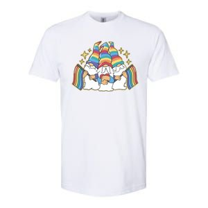 Gnomes Pride Month LGBTQ Softstyle CVC T-Shirt