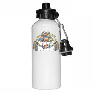 Gnomes Pride Month LGBTQ Aluminum Water Bottle