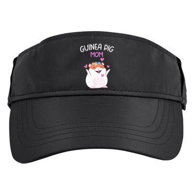 Guinea Pig Mom Cute Mother's Day  Guinea Pig Mom Adult Drive Performance Visor