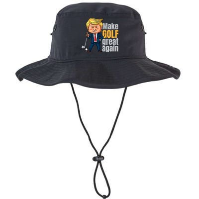 Golfing Protrump Make Golf Great Again Legacy Cool Fit Booney Bucket Hat