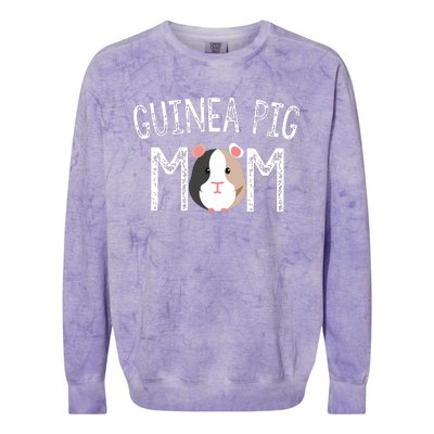 Guinea Pig Mom Guinea Pig Lover Gifts Mama Mother Colorblast Crewneck Sweatshirt