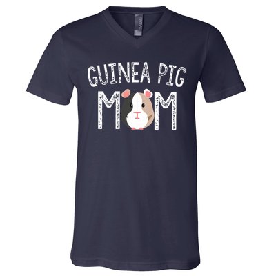 Guinea Pig Mom Guinea Pig Lover Gifts Mama Mother V-Neck T-Shirt