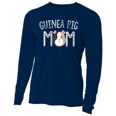 Guinea Pig Mom Guinea Pig Lover Gifts Mama Mother Cooling Performance Long Sleeve Crew