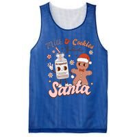 Groovy Propofol Milk And Cookies For Santa Nurse Christmas Gift Mesh Reversible Basketball Jersey Tank