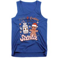 Groovy Propofol Milk And Cookies For Santa Nurse Christmas Gift Tank Top