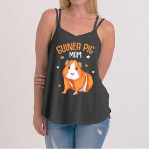 Guinea Pig Mom Mothers Day Women Girl Women's Strappy Tank