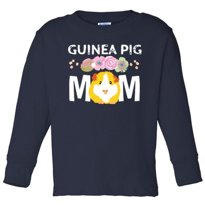 Guinea Pig Mom Shirts Cavy Women Girl Clothes Mothers Day Toddler Long Sleeve Shirt