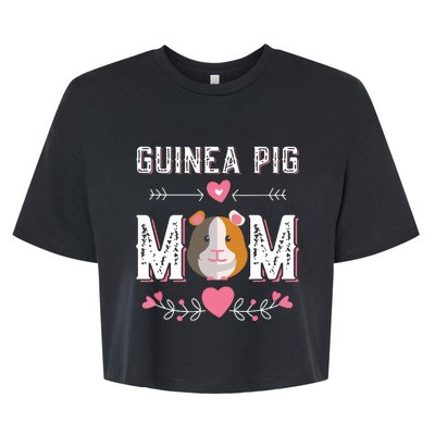 Guinea Pig Mom Shirts Costume Gift Clothing Accessories Bella+Canvas Jersey Crop Tee