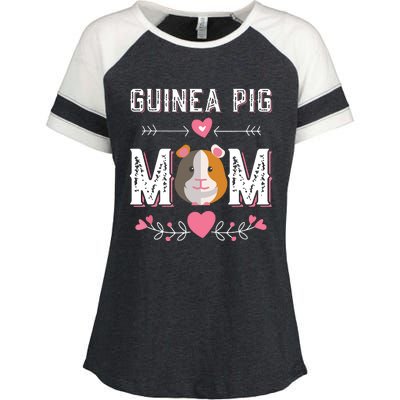 Guinea Pig Mom Shirts Costume Gift Clothing Accessories Enza Ladies Jersey Colorblock Tee