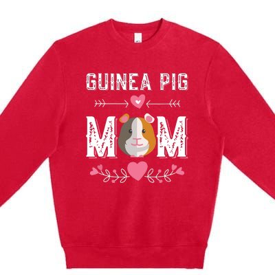 Guinea Pig Mom Shirts Costume Gift Clothing Accessories Premium Crewneck Sweatshirt