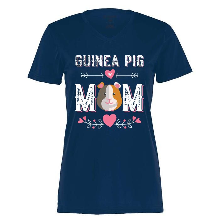 Guinea Pig Mom Shirts Costume Gift Clothing Accessories Women's Momentum V-Neck T-Shirt