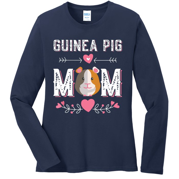 Guinea Pig Mom Shirts Costume Gift Clothing Accessories Ladies Long Sleeve Shirt